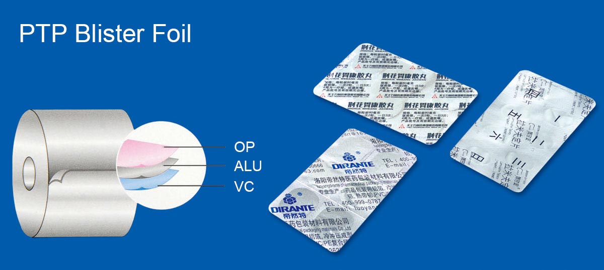 PTP Blister Foil Structure